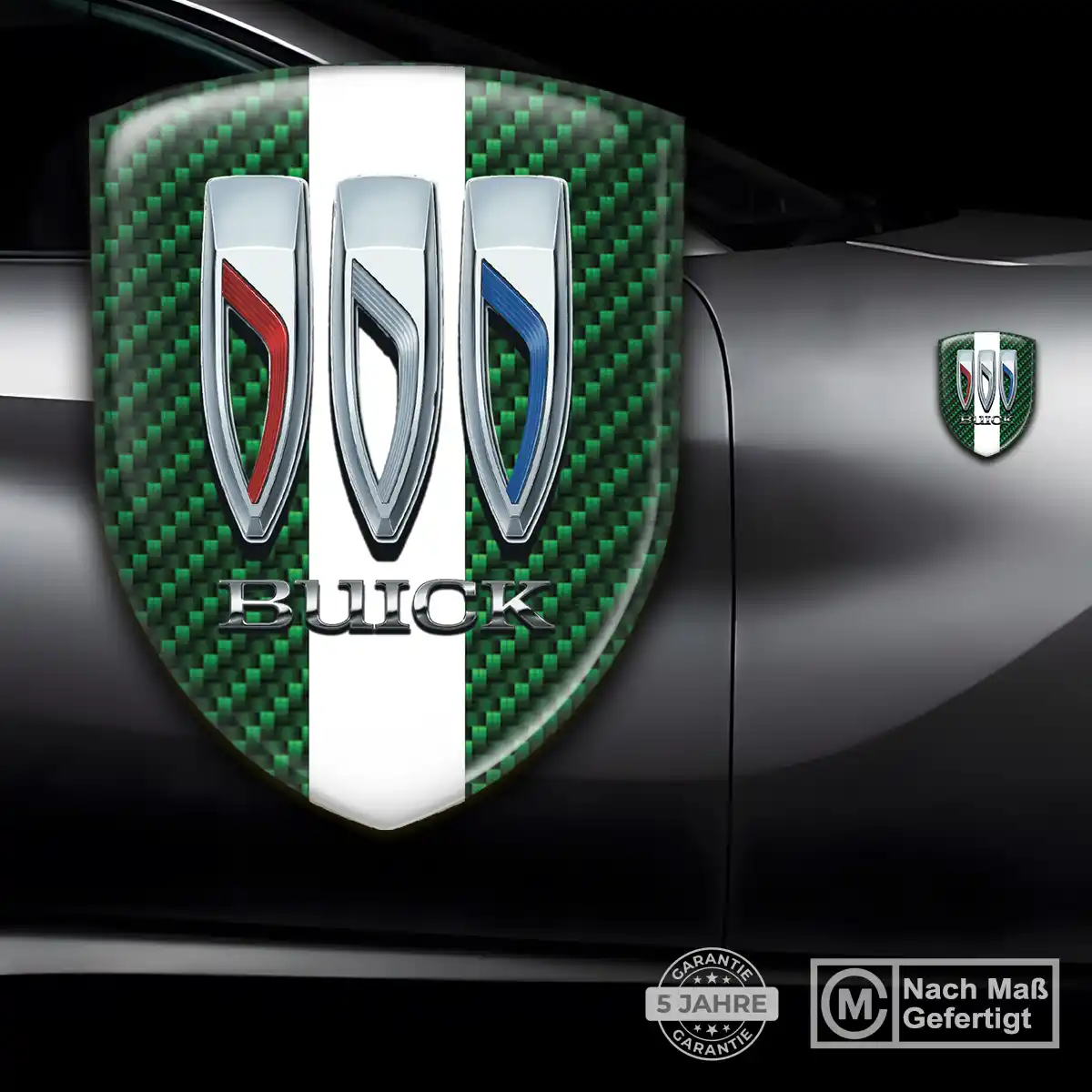 Buick Silikon Aufkleber Wappen Auto Stilvolles Design