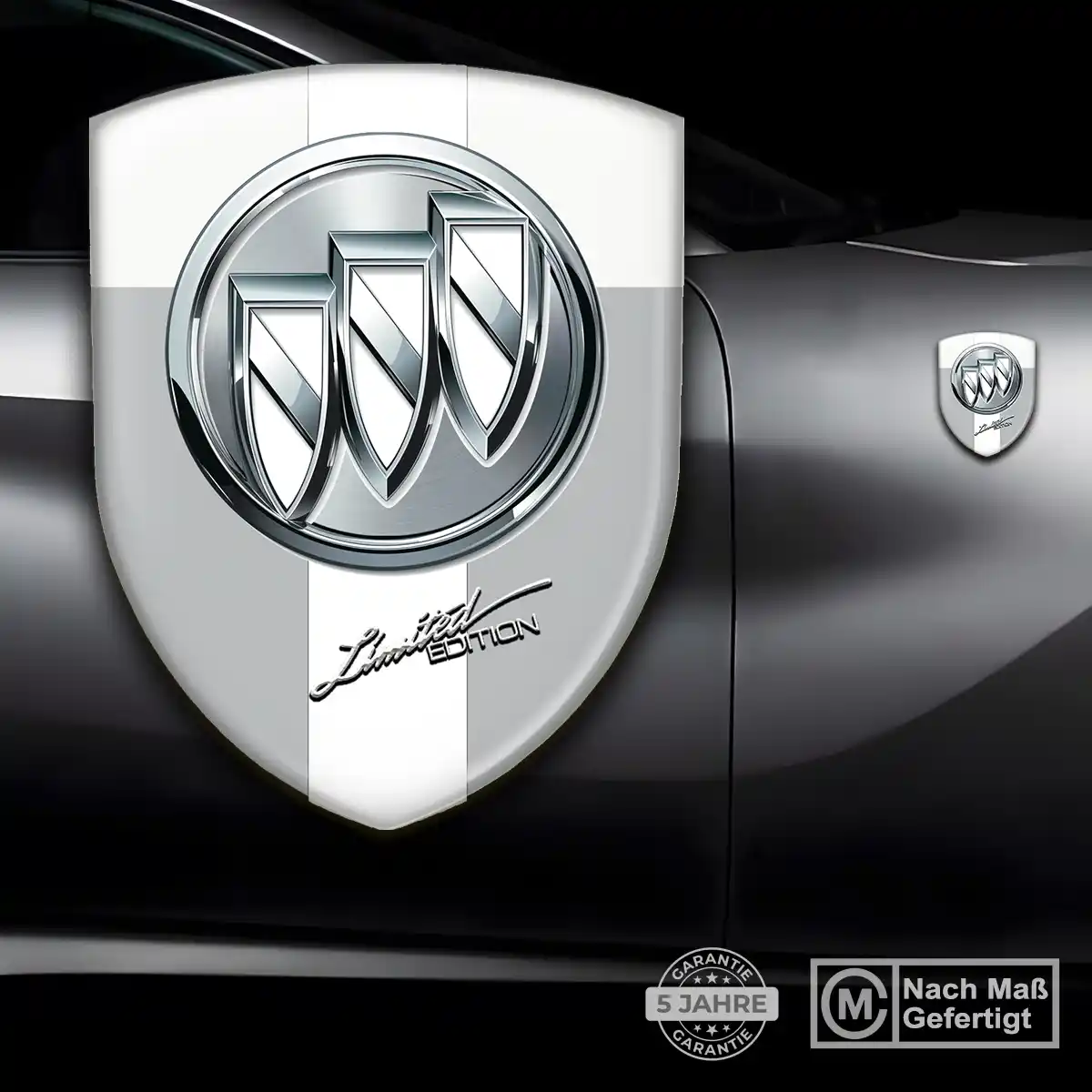 Buick Silikon Aufkleber Wappen Auto Tuningfahrzeug