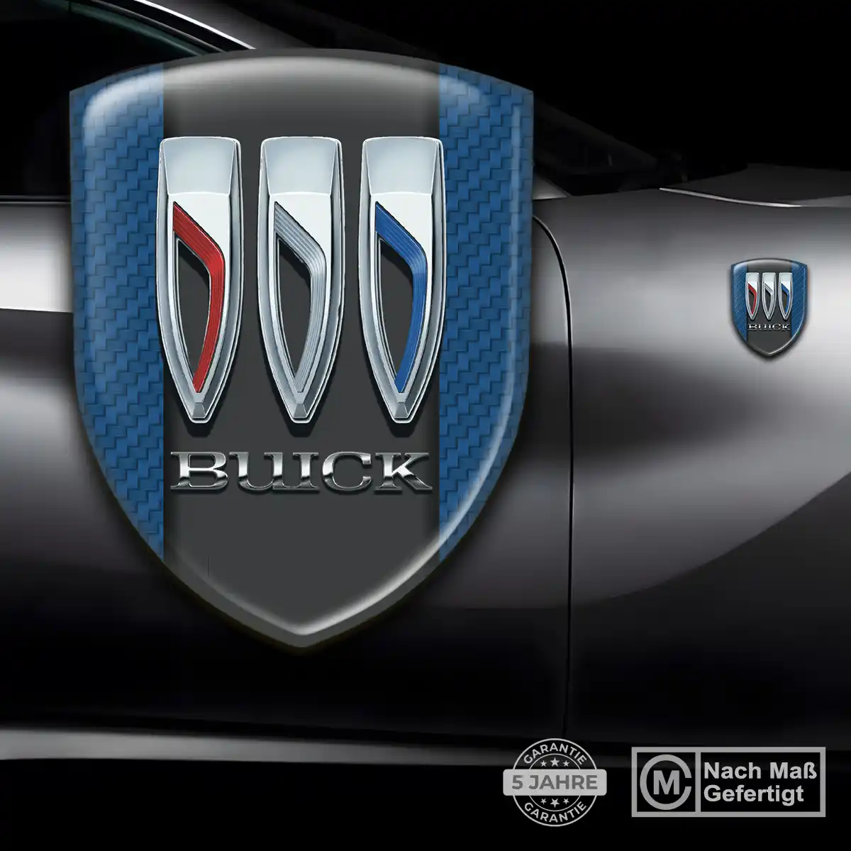 Buick Silikon Aufkleber Wappen Exterieurdesign