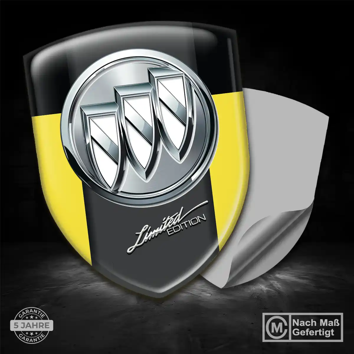 Buick Silikon Aufkleber Wappen Interieurdesign