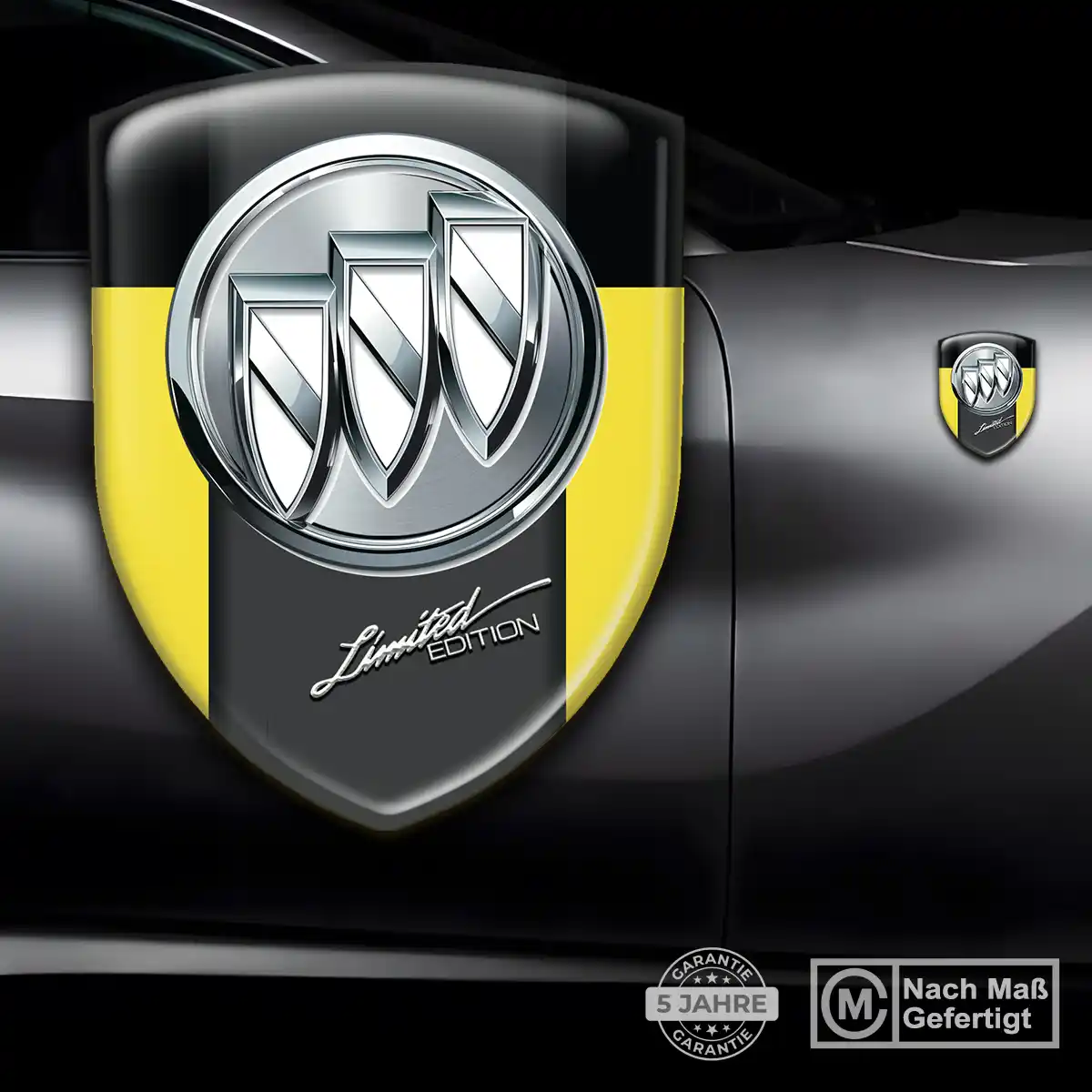 Buick Silikon Aufkleber Wappen Interieurdesign