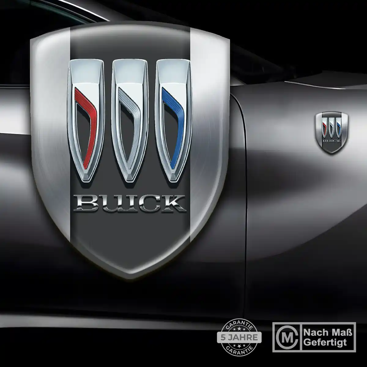 Buick Silikon Aufkleber Wappen Luxus-Edition