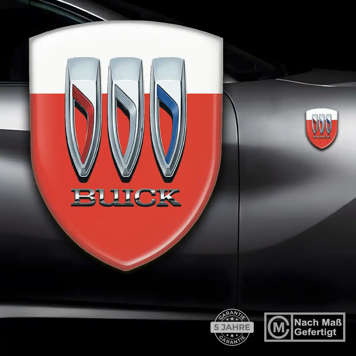 Buick Wappen Aufkleber Auto Edles Design
