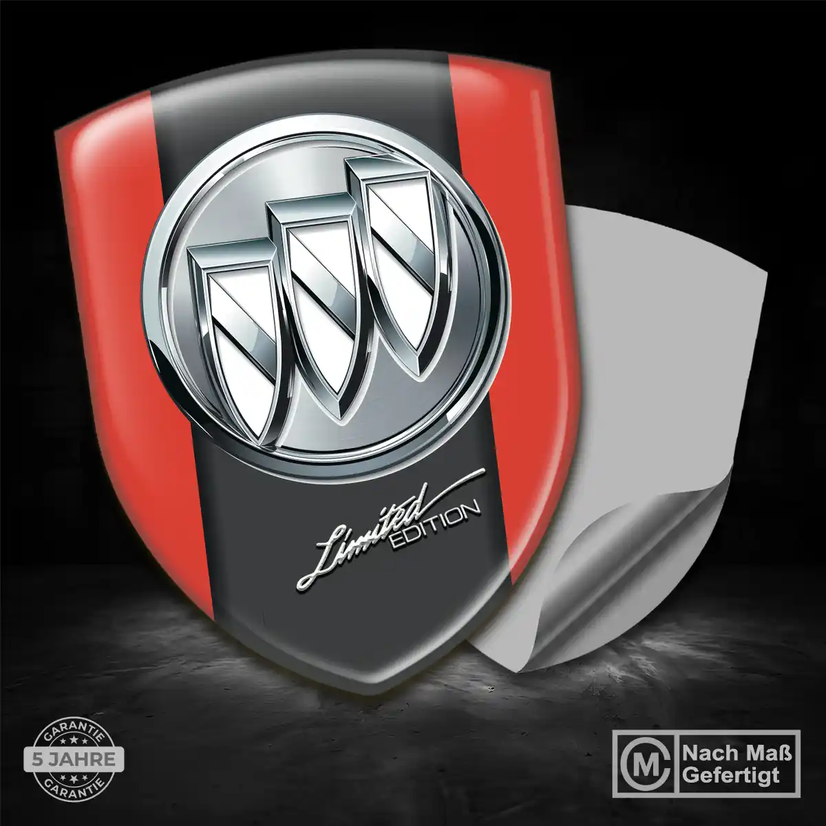 Buick Wappen Aufkleber Auto Elegantes Design