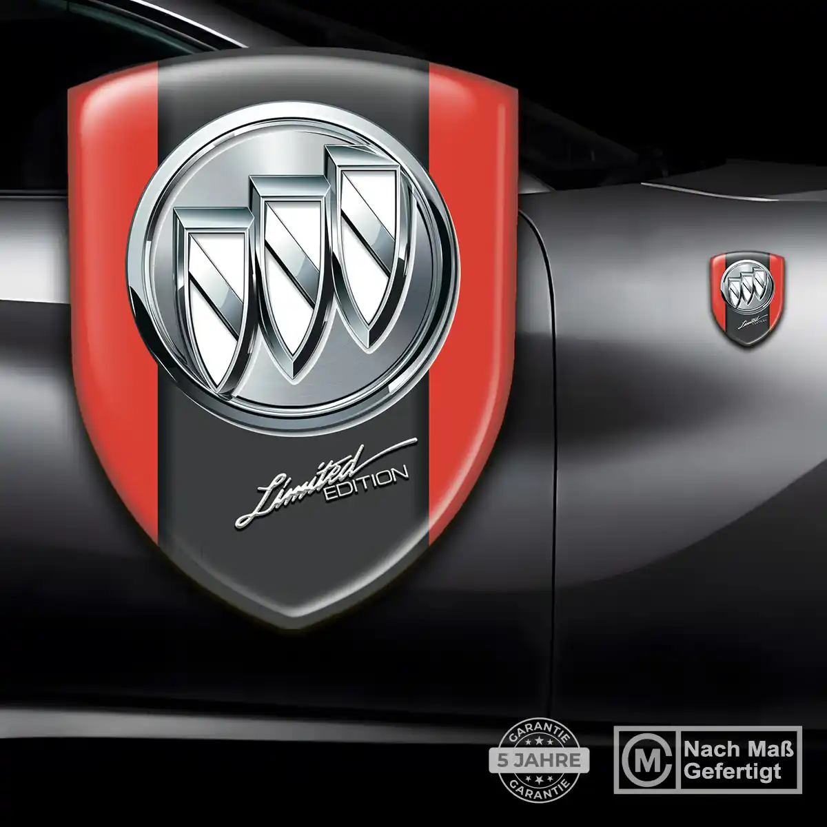 Buick Wappen Aufkleber Auto Elegantes Design