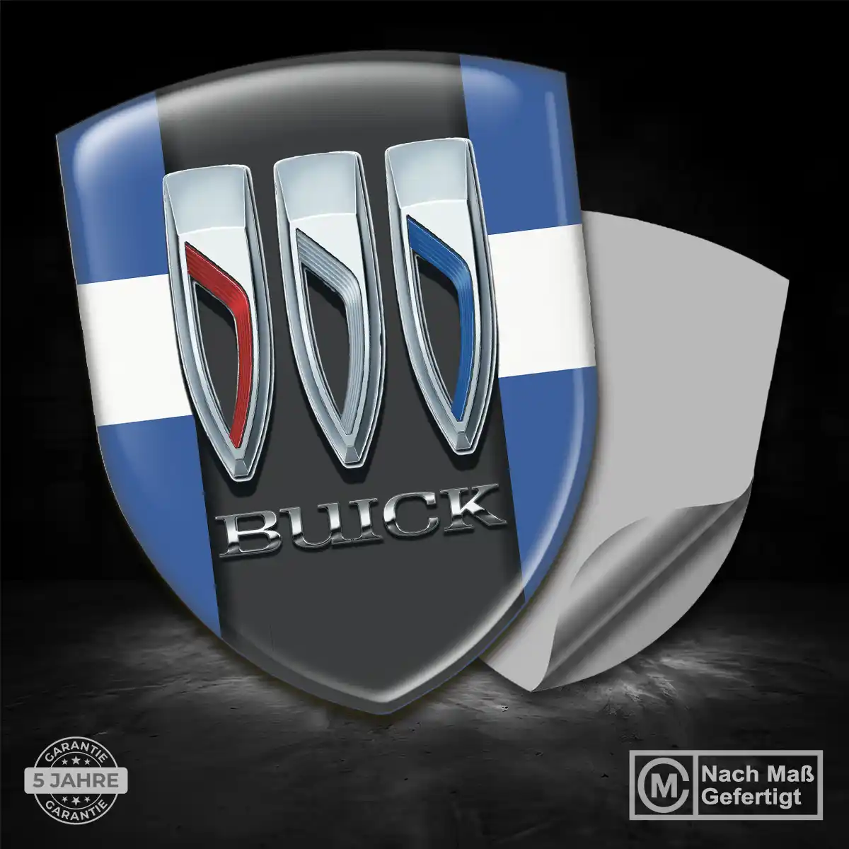 Buick Wappen Aufkleber Auto Hohe Qualität