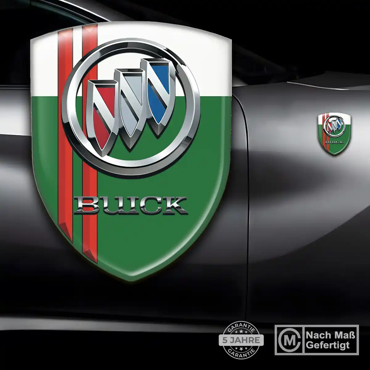 Buick Wappen Aufkleber Elegantes Design
