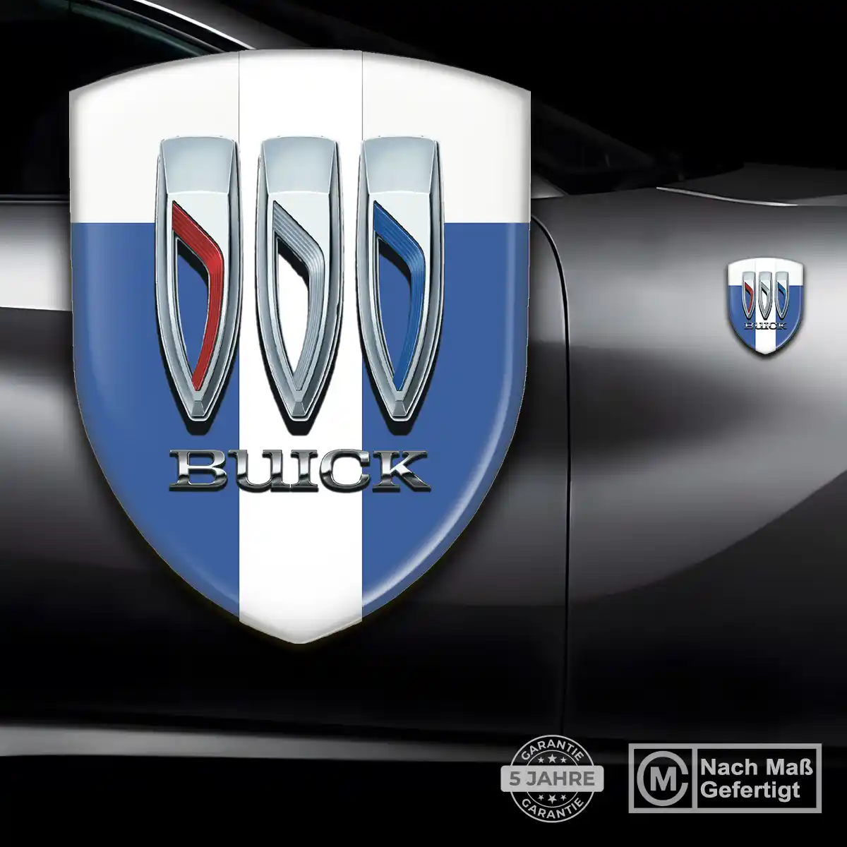 Buick Wappen Aufkleber Emblem Auto Limitierte Auflage