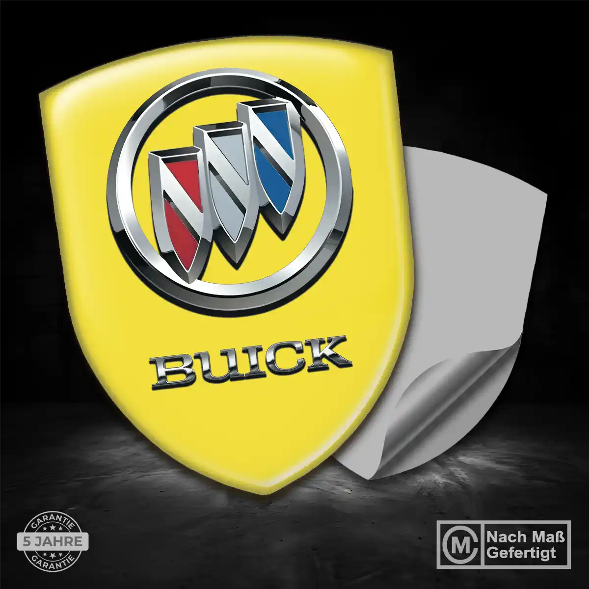 Buick Wappen Aufkleber Emblem Exterieurdesign