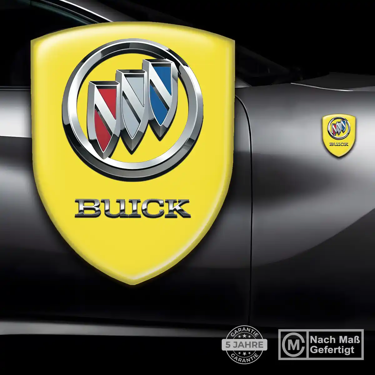 Buick Wappen Aufkleber Emblem Exterieurdesign