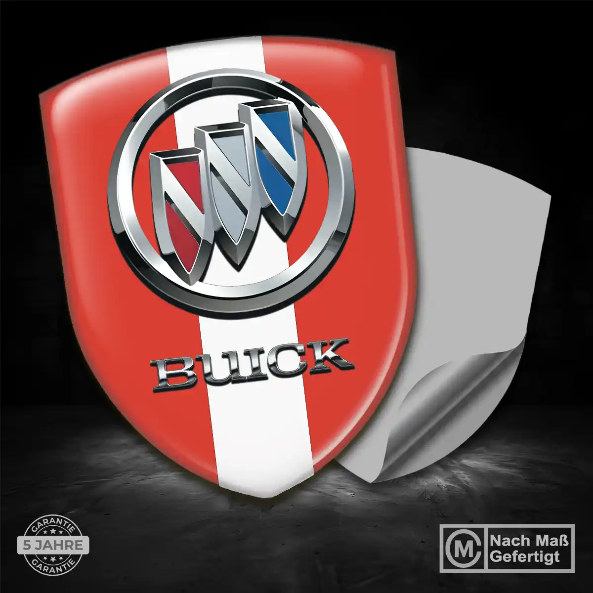 Buick Wappen Aufkleber Emblem Hohe Qualität