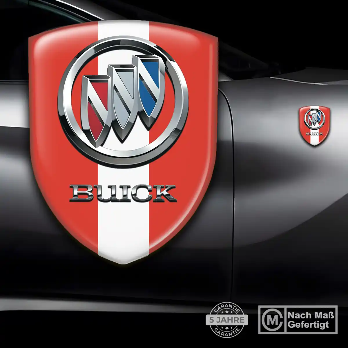 Buick Wappen Aufkleber Emblem Hohe Qualität