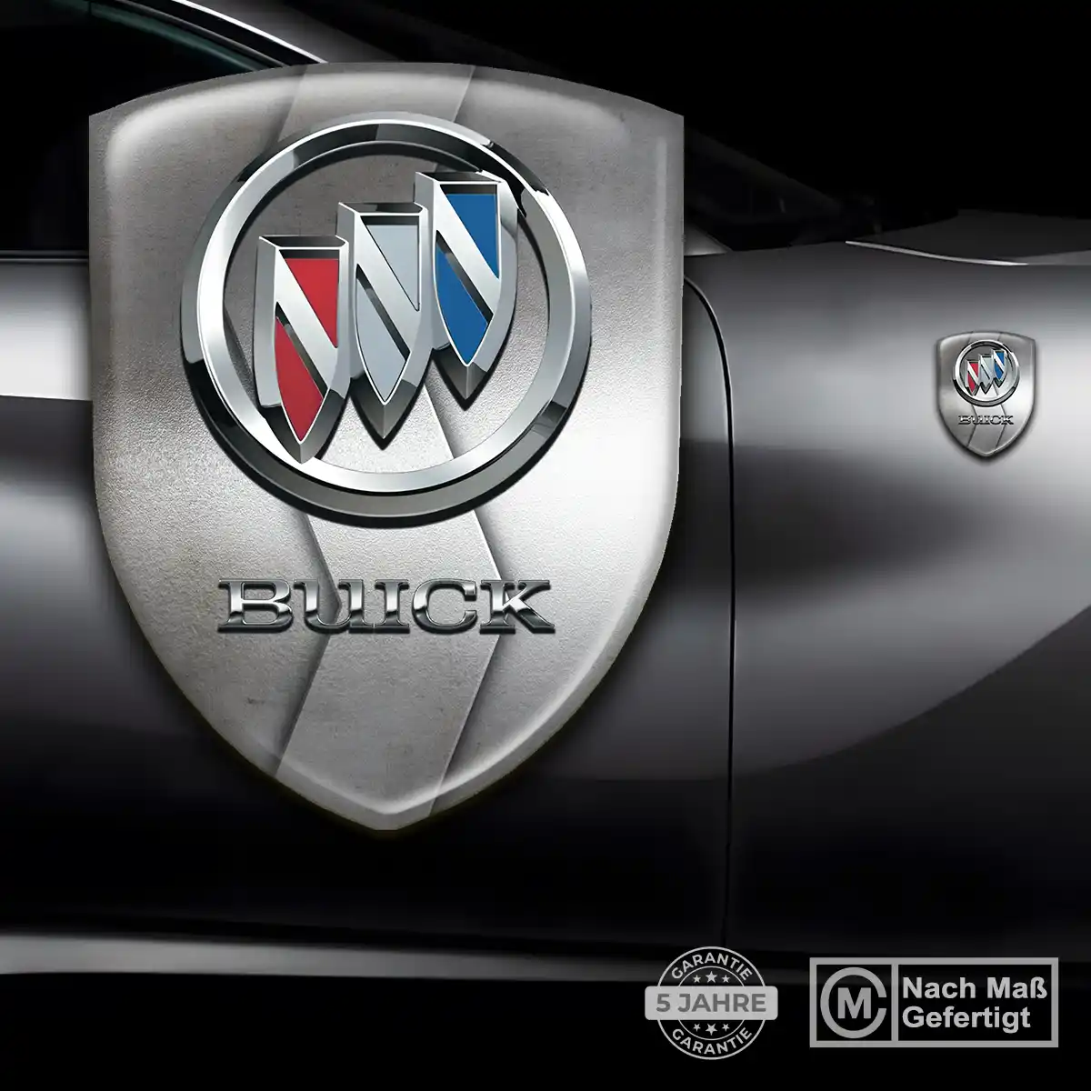 Buick Wappen Aufkleber Emblem Limitierte Auflage