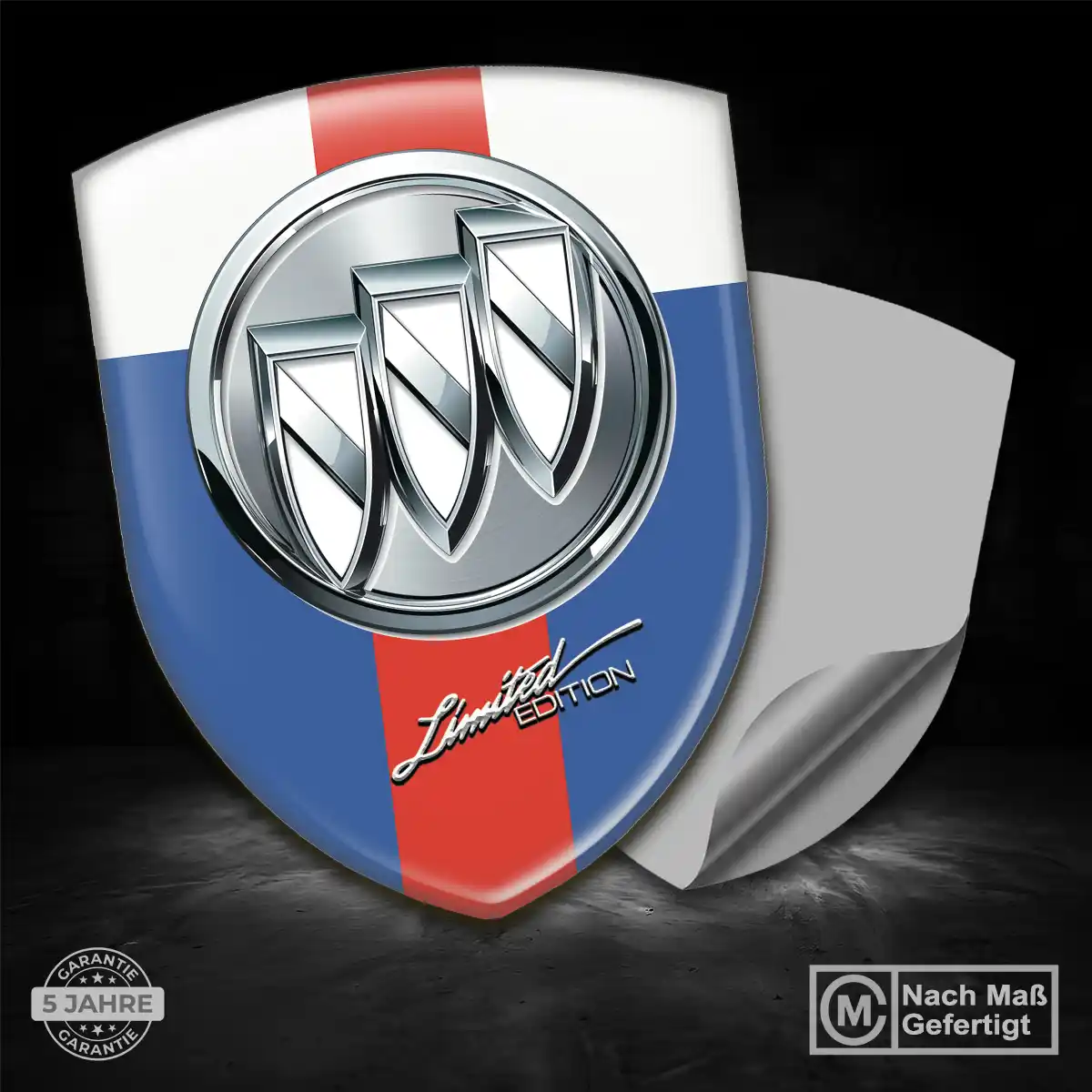 Buick Wappen Aufkleber Emblem Markenedition