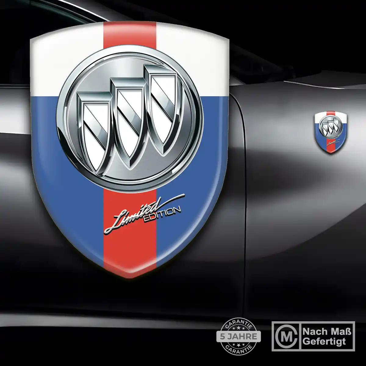 Buick Wappen Aufkleber Emblem Markenedition
