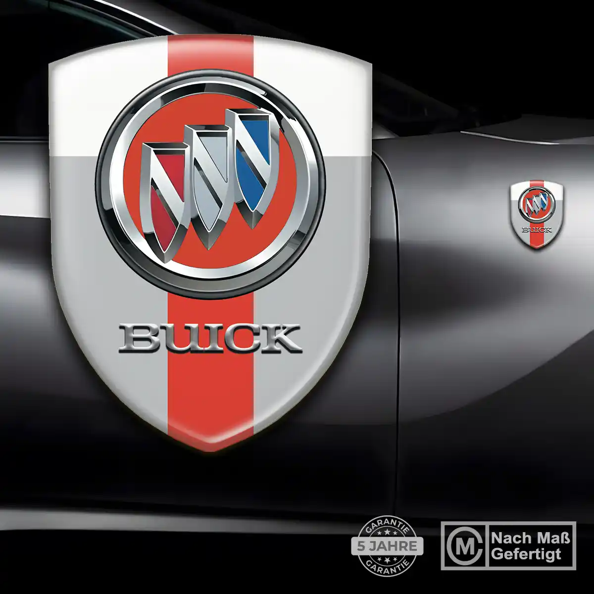 Buick Wappen Aufkleber Emblem Premiumqualität