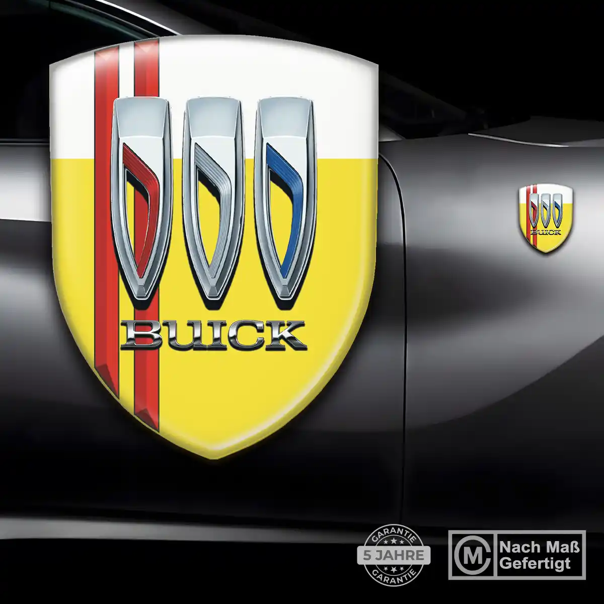 Buick Wappen Aufkleber Exterieurdesign
