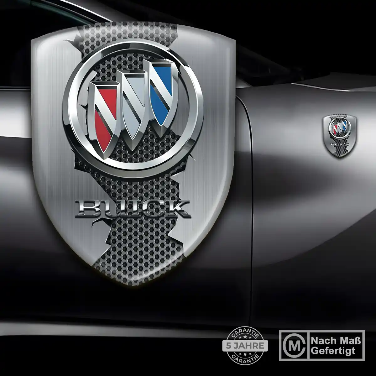 Buick Wappen Aufkleber Hohe Qualität