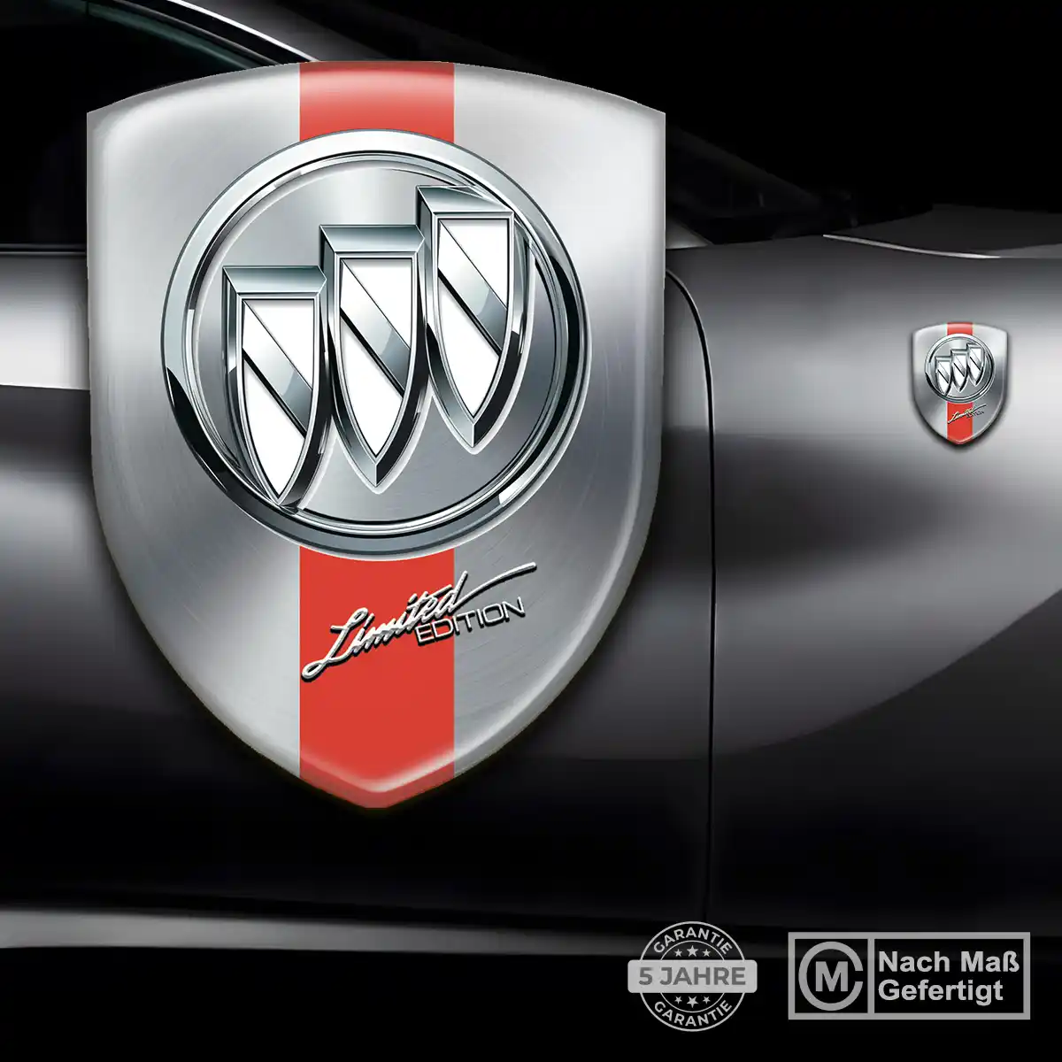 Buick Wappen Aufkleber Interieurdesign