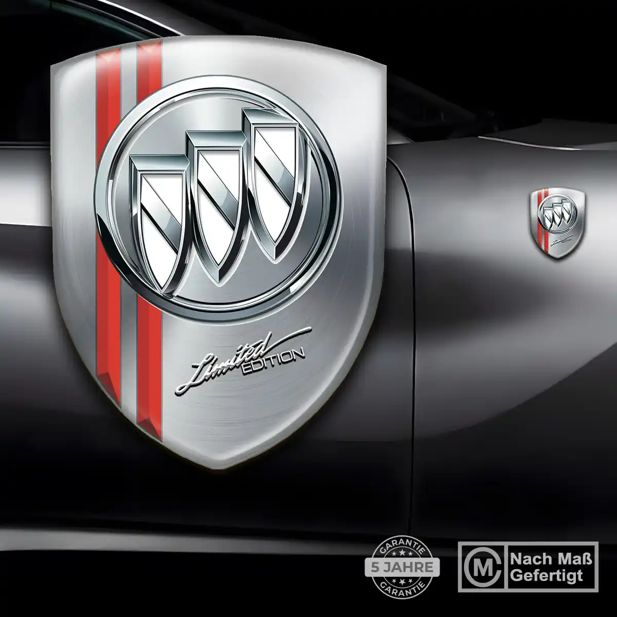 Buick Wappen Aufkleber Markenedition