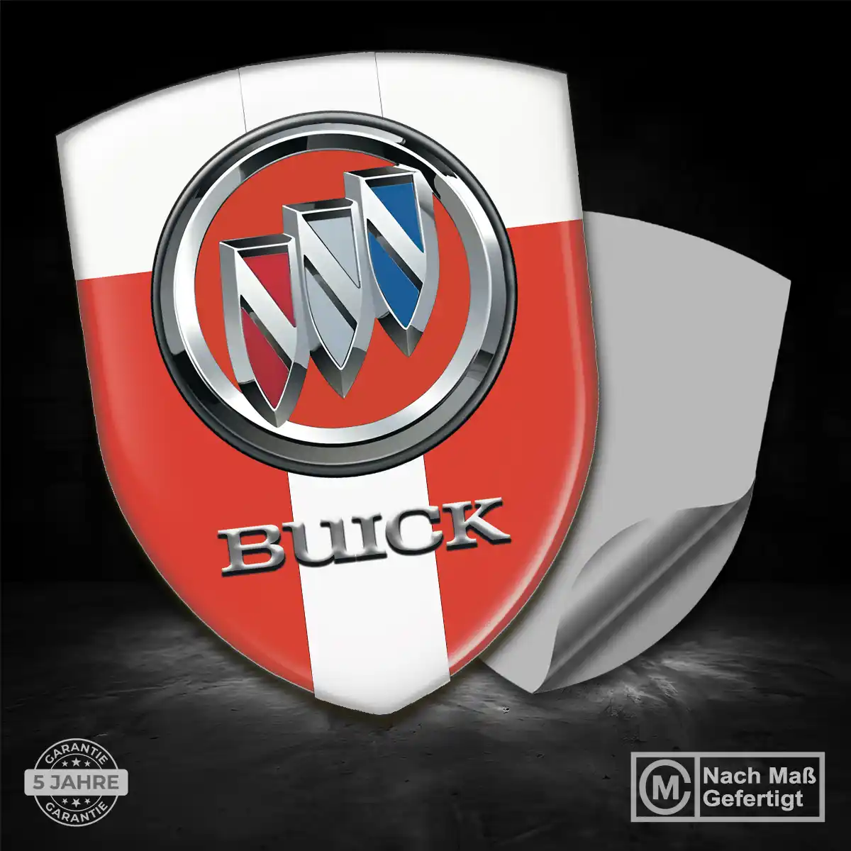 Buick Wappen Aufkleber Premium-Edition