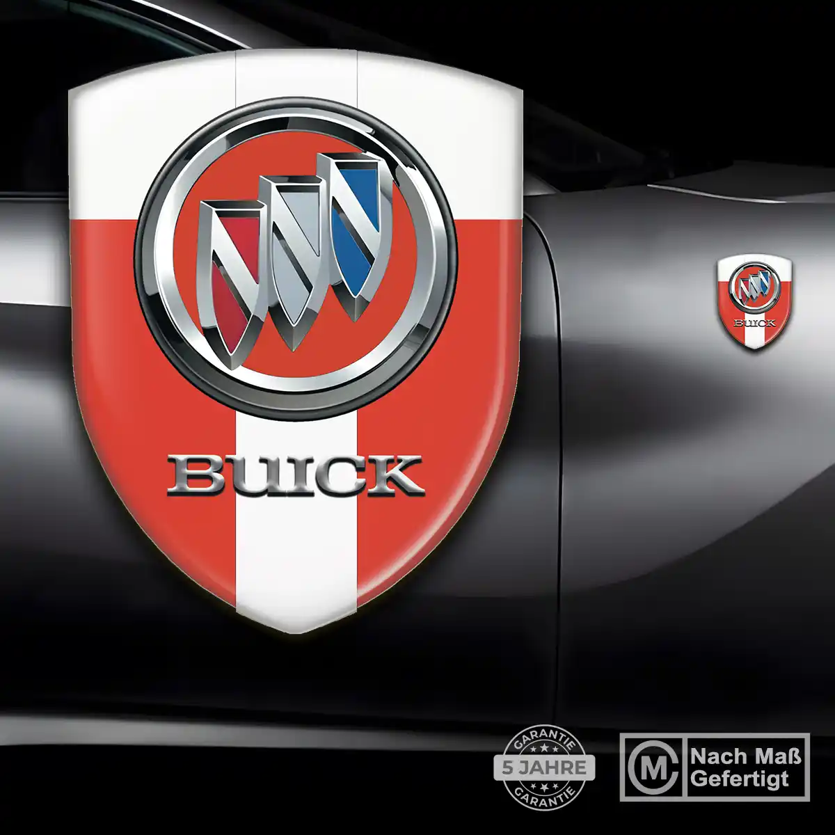 Buick Wappen Aufkleber Premium-Edition