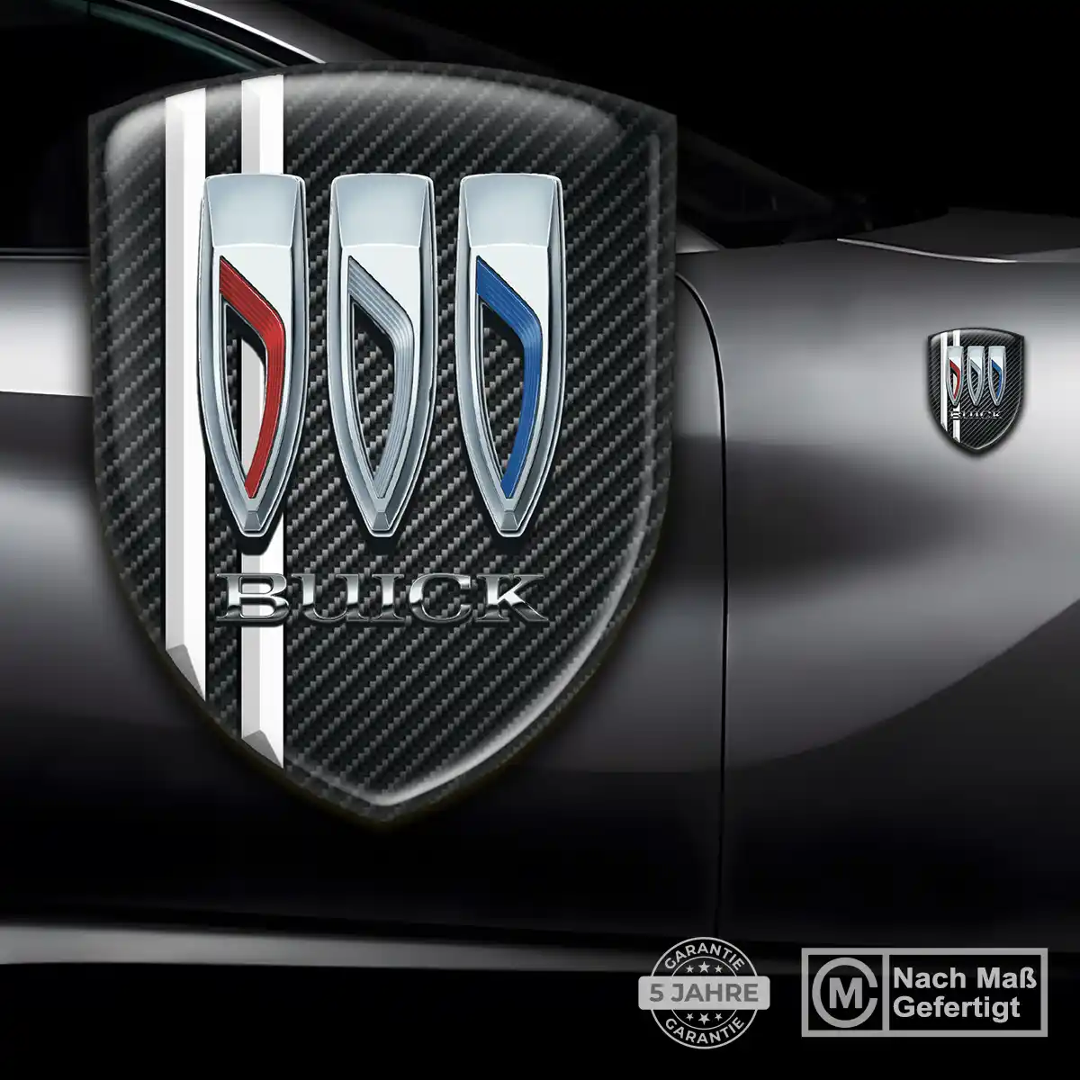 Buick Wappen Aufkleber Premiumqualität