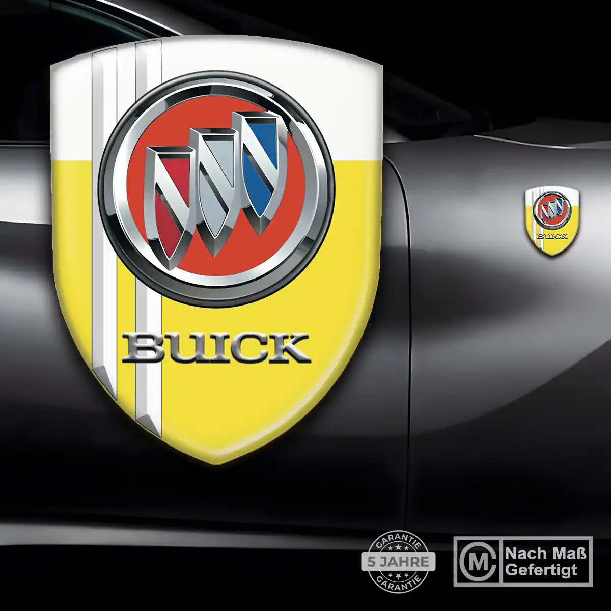 Buick Wappen Aufkleber Tuningfahrzeug