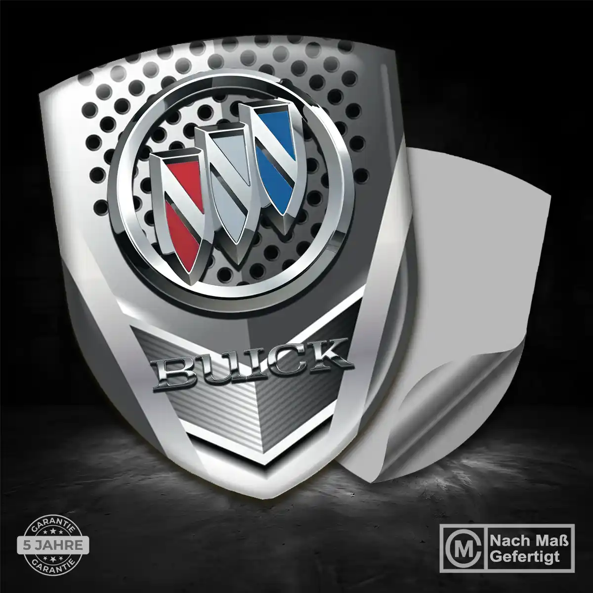 Buick Wappen Emblem Aufkleber Auto Elegantes Design