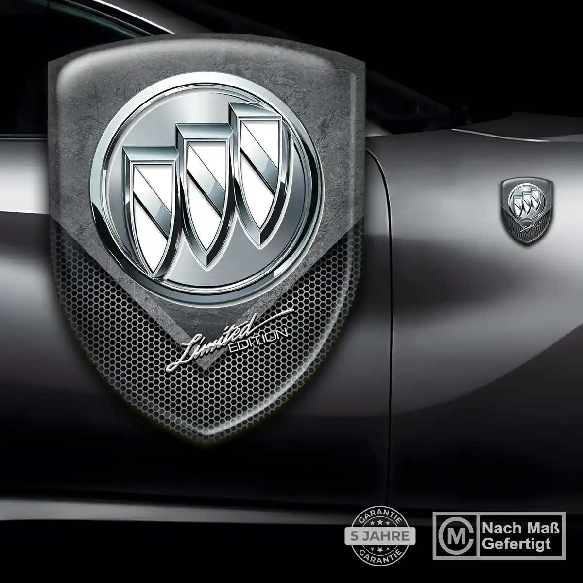 Buick Wappen Emblem Aufkleber Auto Exterieurdesign