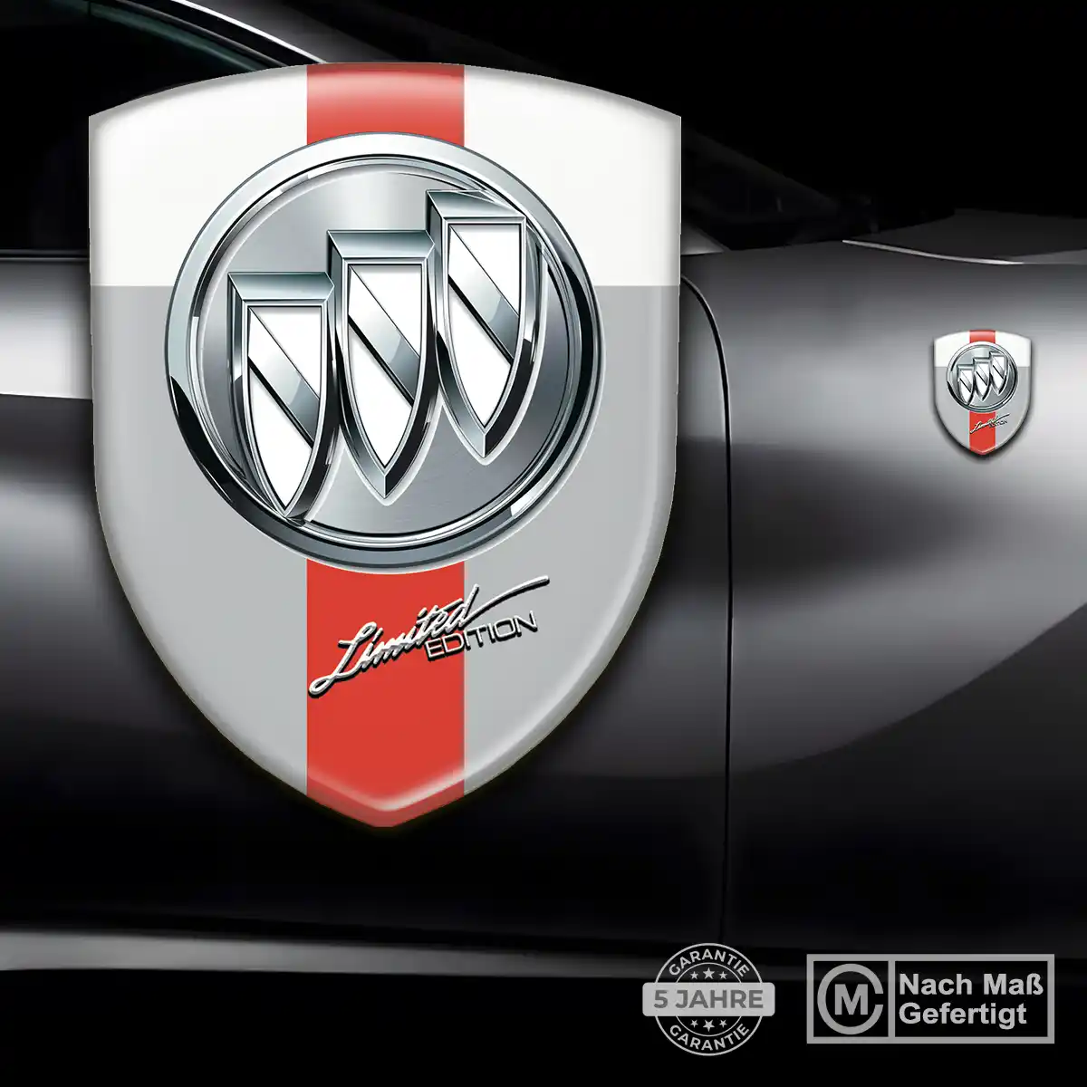 Buick Wappen Emblem Aufkleber Auto Markenedition