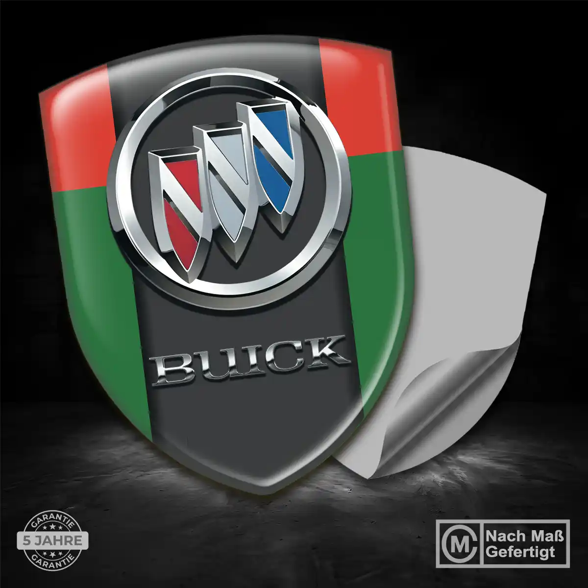 Buick Wappen Emblem Aufkleber Auto Premium-Edition