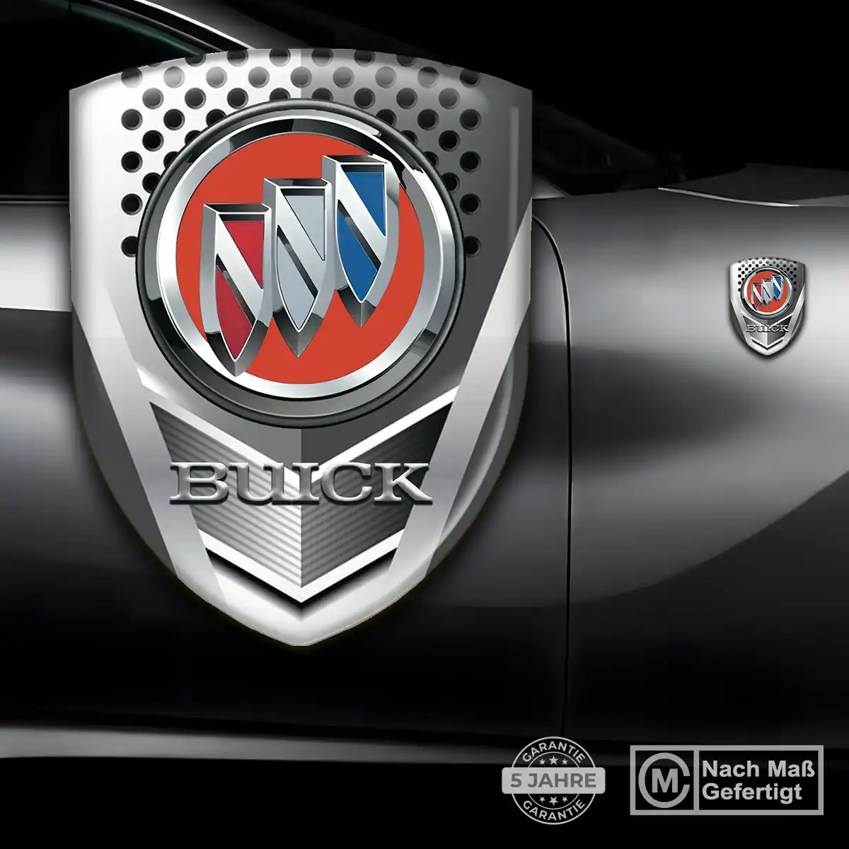 Buick Wappen Emblem Aufkleber Auto Stilvolles Design