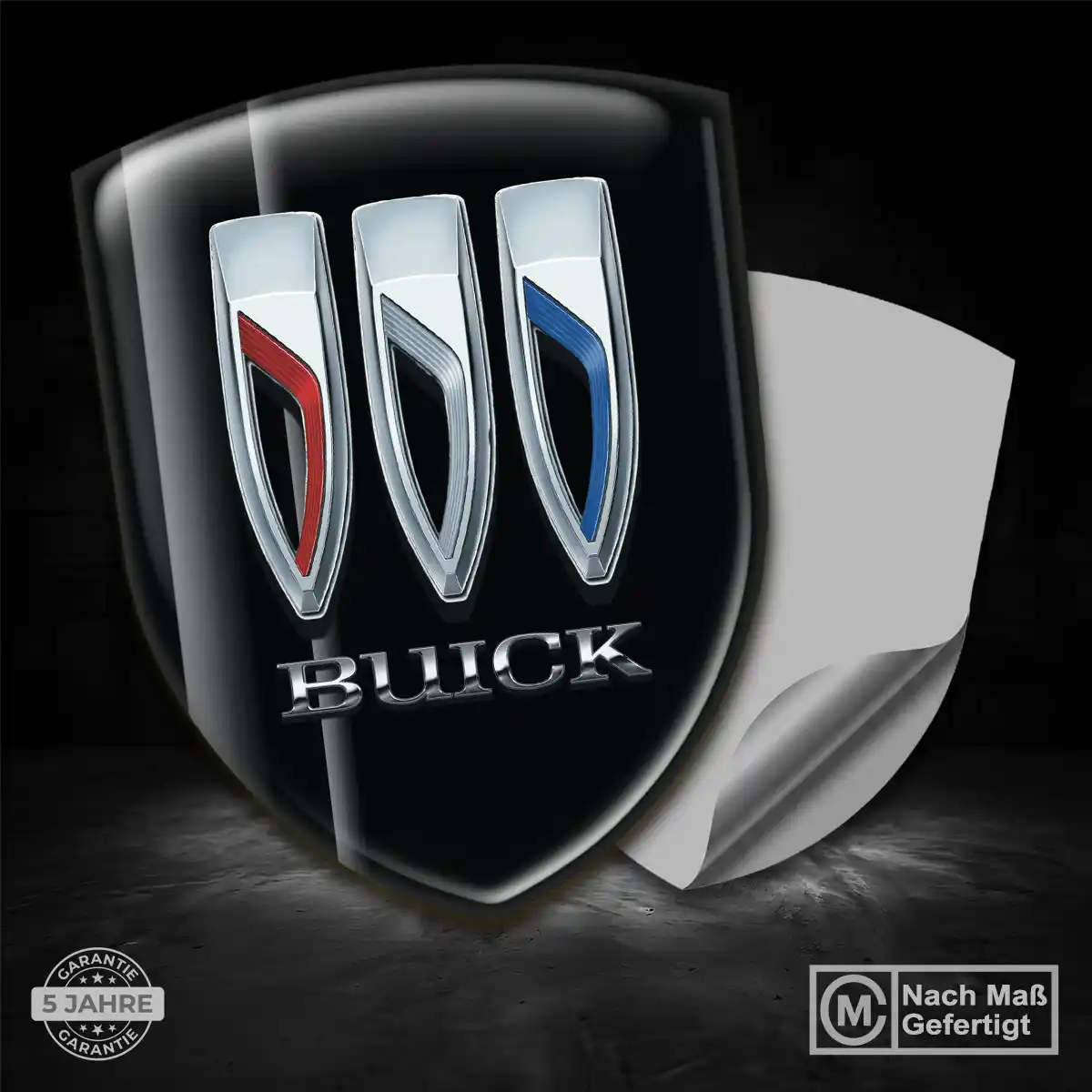 Buick Wappen Emblem Aufkleber Auto Tuningfahrzeug