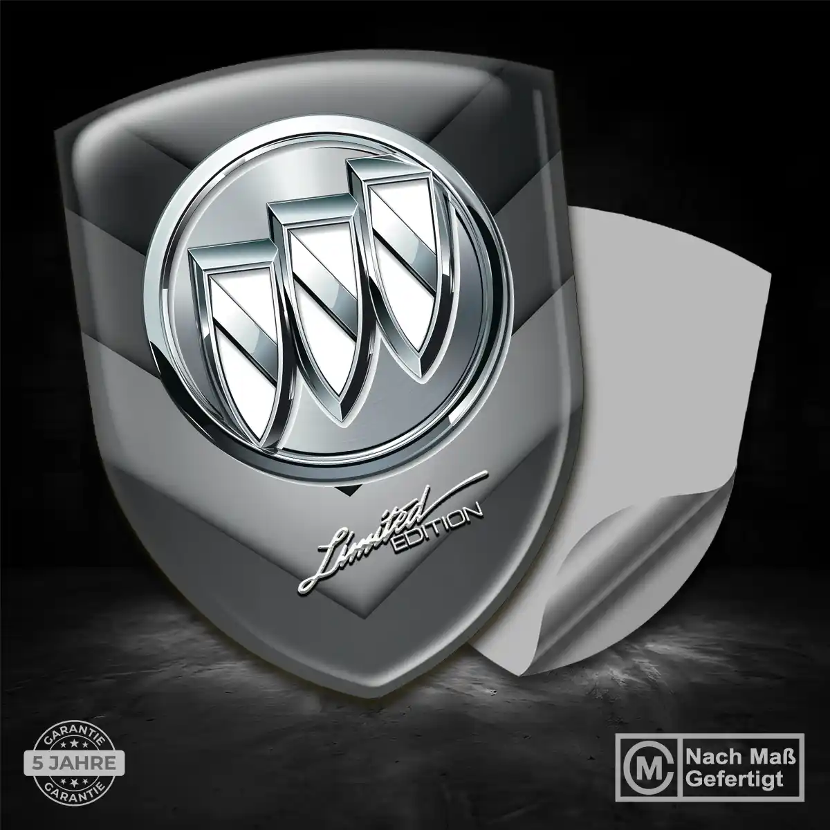 Buick Wappen Emblem Aufkleber Exterieurdesign