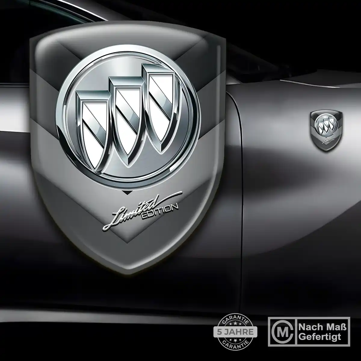 Buick Wappen Emblem Aufkleber Exterieurdesign