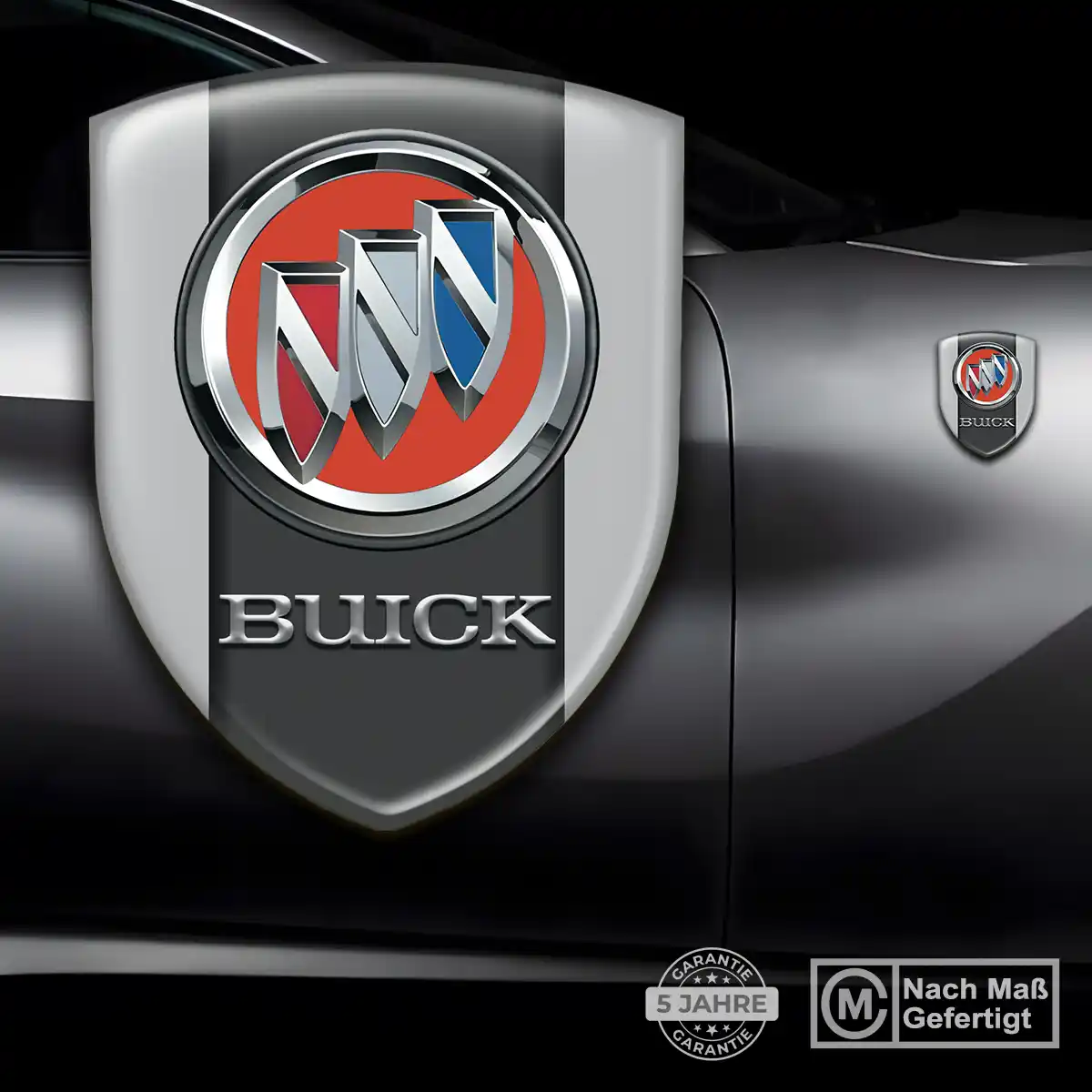Buick Wappen Emblem Aufkleber Hohe Qualität