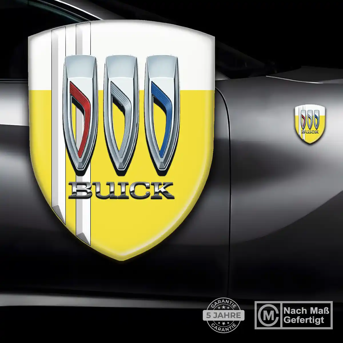 Buick Wappen Emblem Aufkleber Limitierte Auflage
