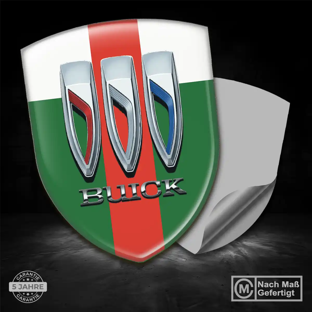 Buick Wappen Emblem Aufkleber Premiumqualität