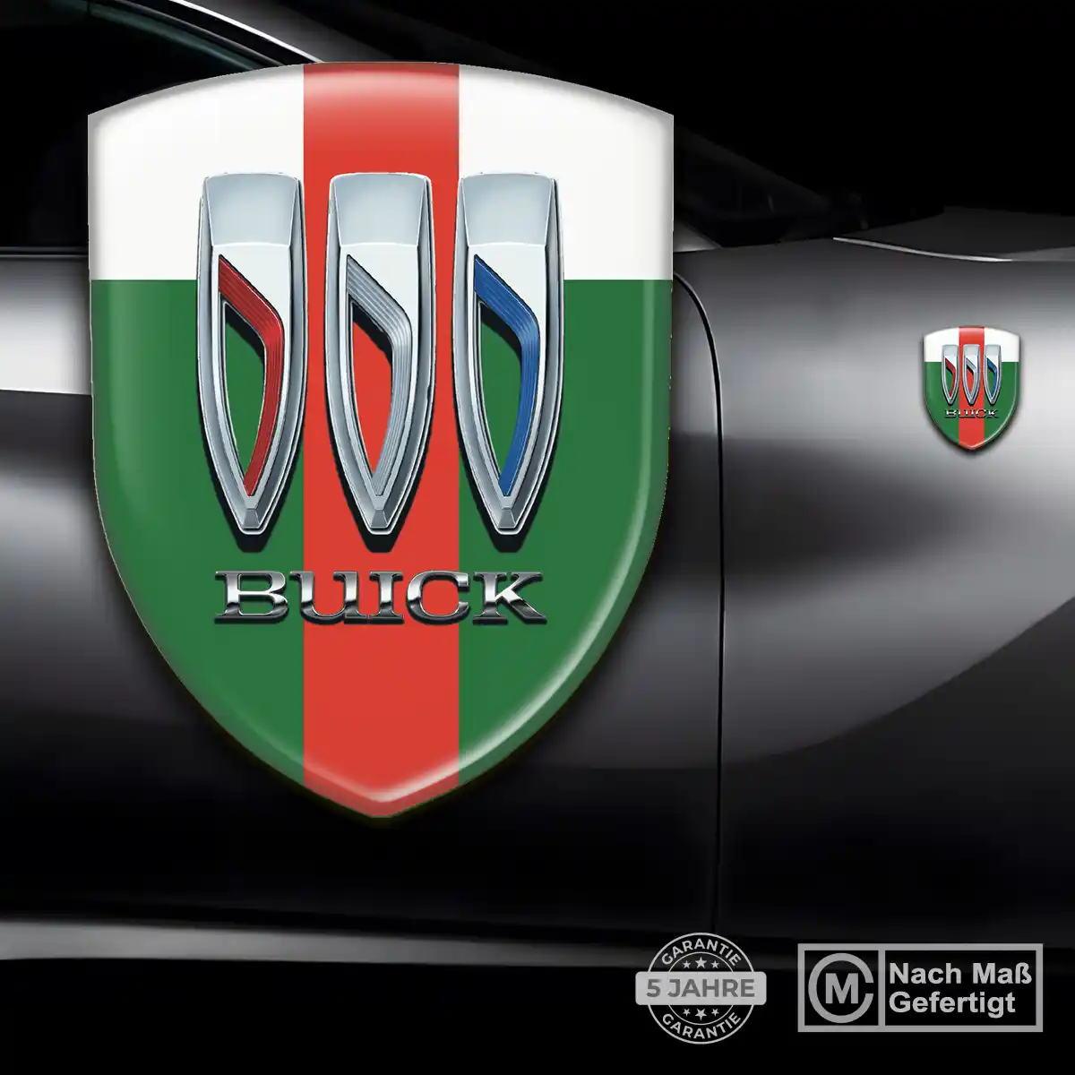 Buick Wappen Emblem Aufkleber Premiumqualität