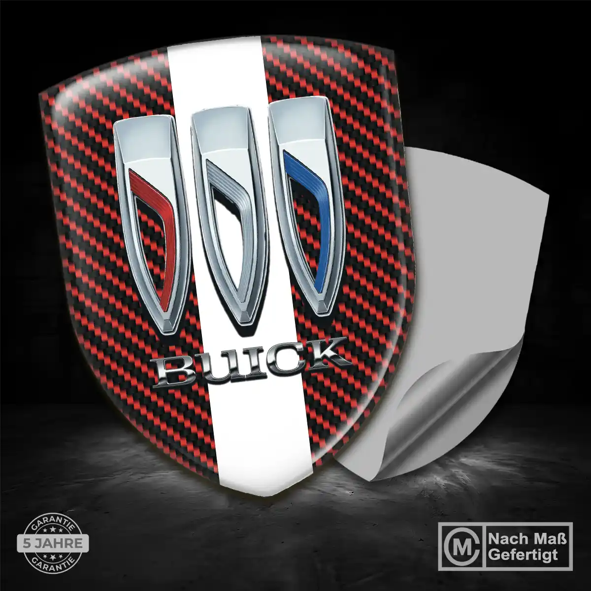 Buick Wappen Emblem Aufkleber Stilvolles Design