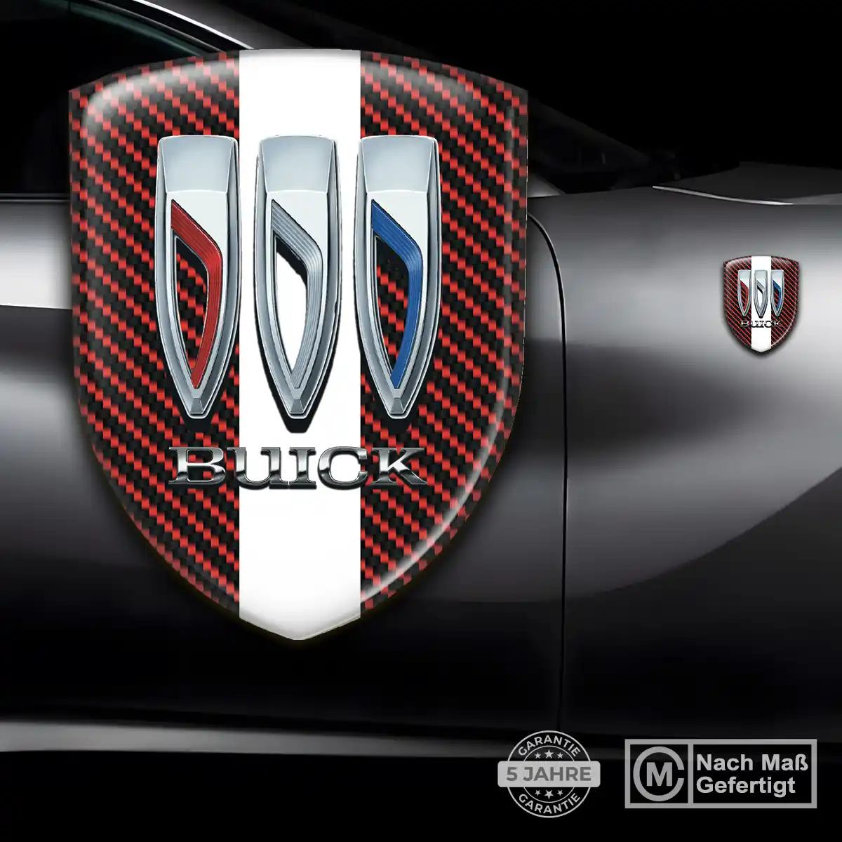 Buick Wappen Emblem Aufkleber Stilvolles Design