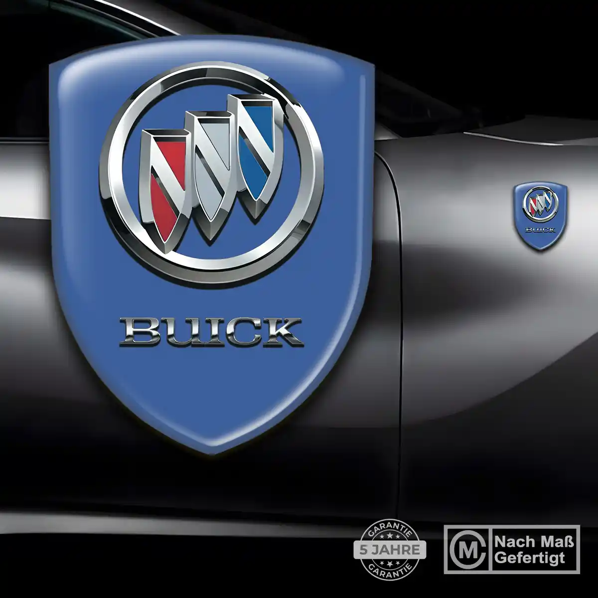 Buick Wappen Emblem Aufkleber Tuningfahrzeug