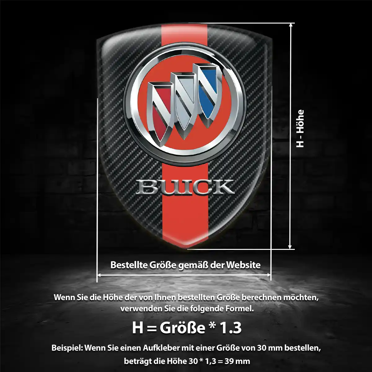 Buick Wappen Emblem Auto Elegantes Design