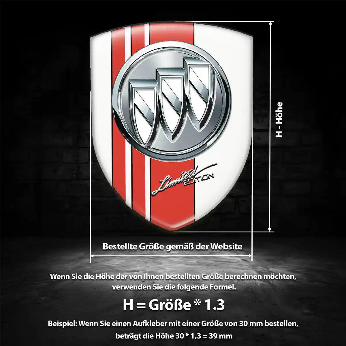 Buick Wappen Emblem Auto Luxus-Edition