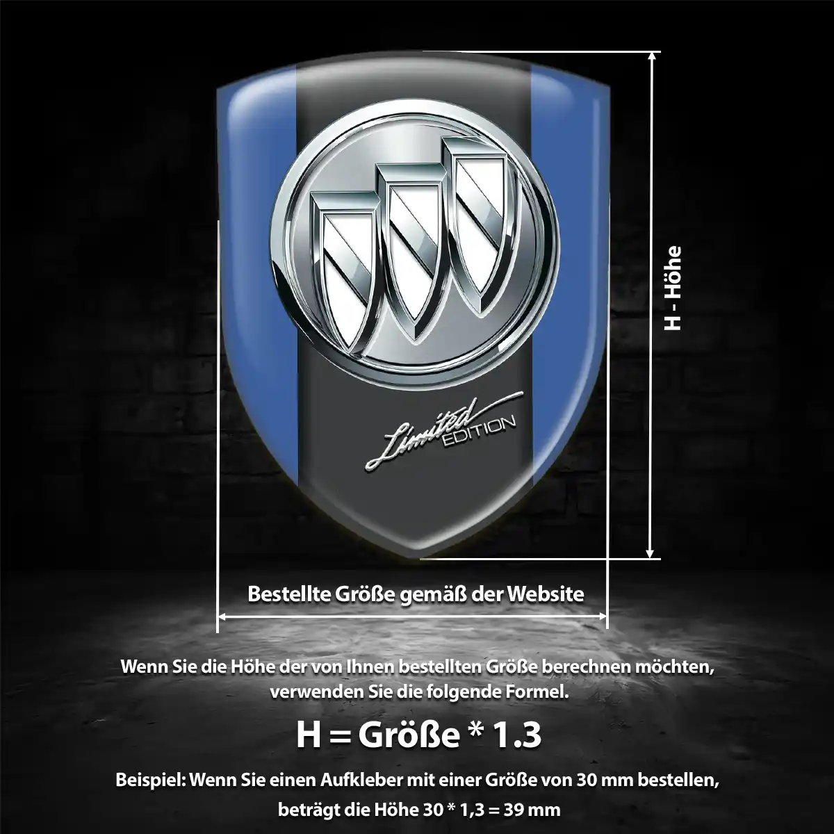Buick Wappen Emblem Elegantes Design