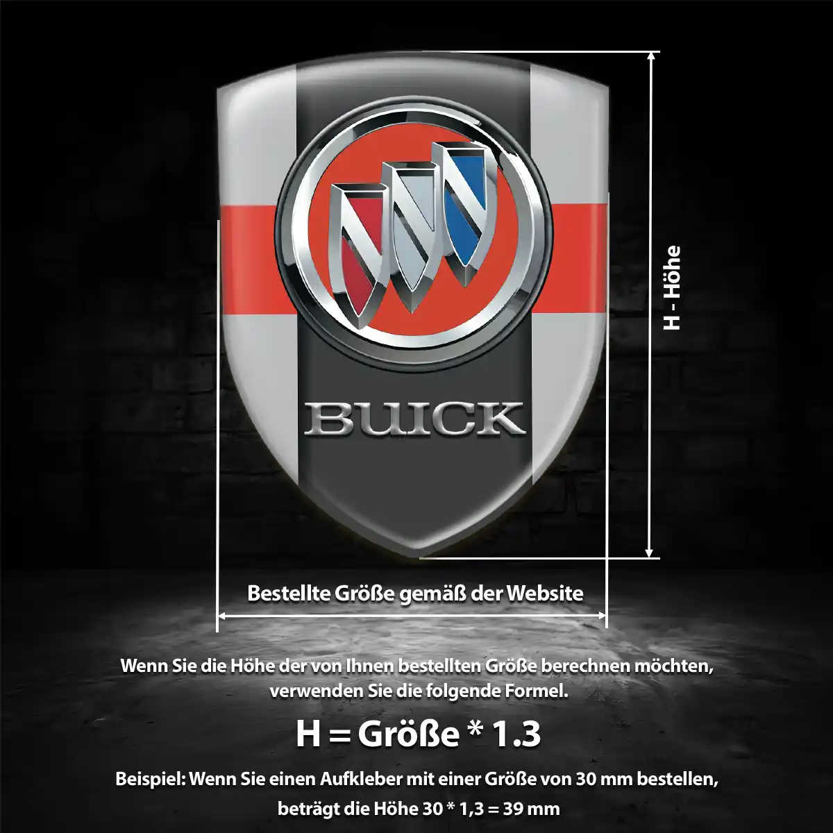 Buick Wappen Emblem Markenedition