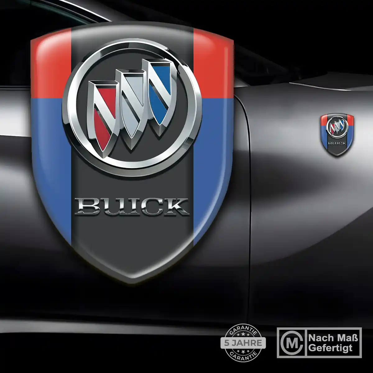 Buick Wappen Emblem Stilvolles Design