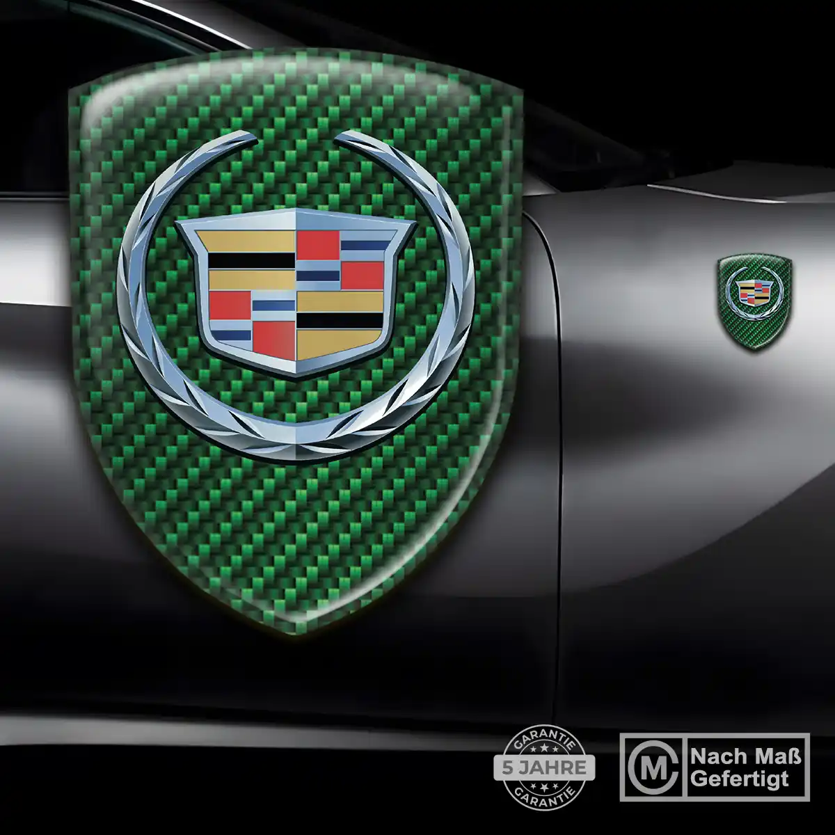 Cadillac 3D Gel Aufkleber Auto Luxus-Edition