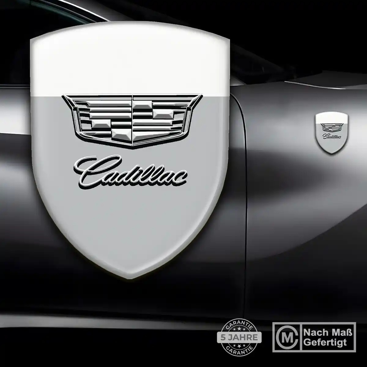 Cadillac 3D Gel Aufkleber Auto Verlässliche Qualität